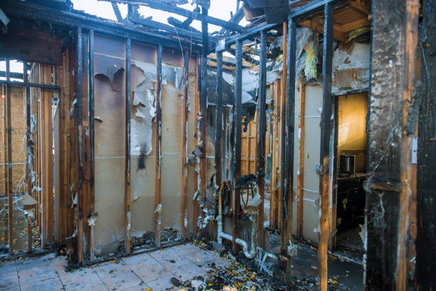 Professional Smoke Damage Removal technician working in Blanchard, OK